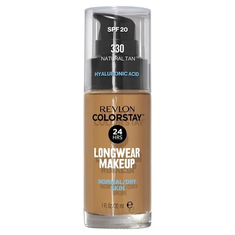 Revlon Colorstay Makeup Foundation For Normal/Dry Skin Natural Tan 330