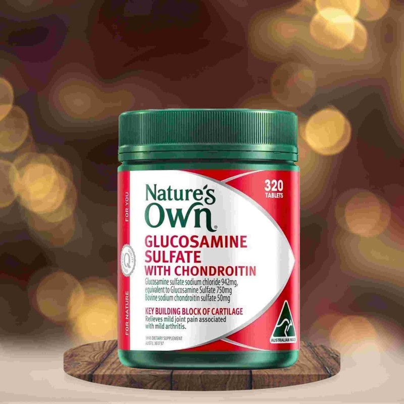 Nature's Own Glucosamine Sulfate With Chondroitin 320 Tablets