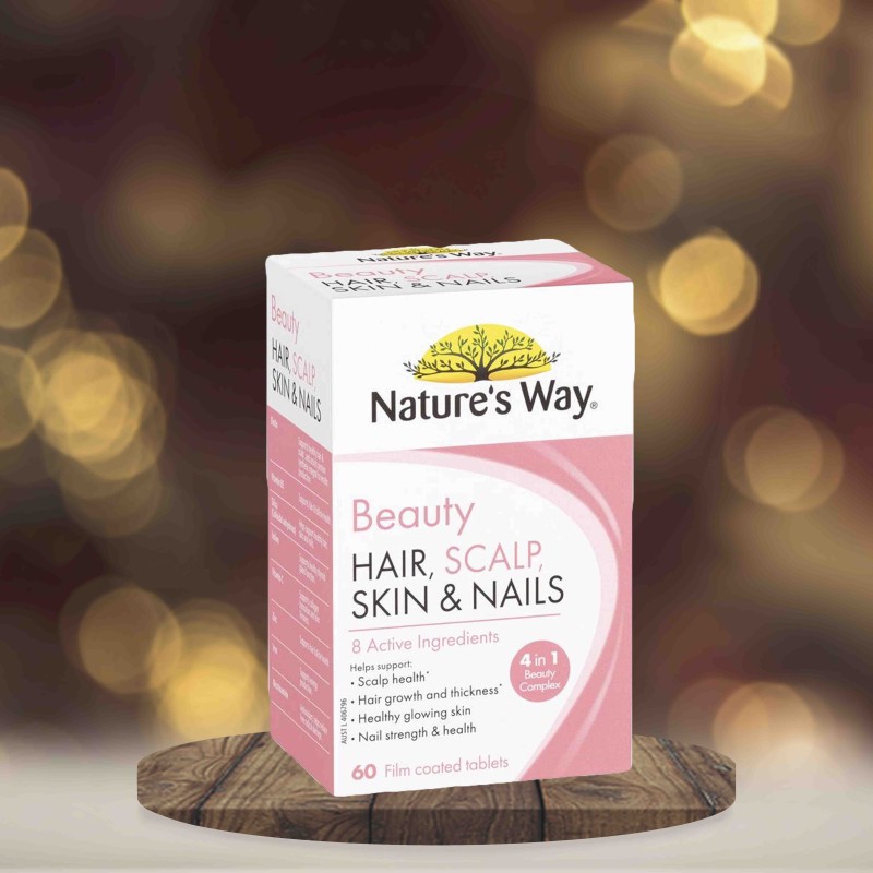 Nature's Way Beauty Hair Scalp Skin & Nails 60 Tablets