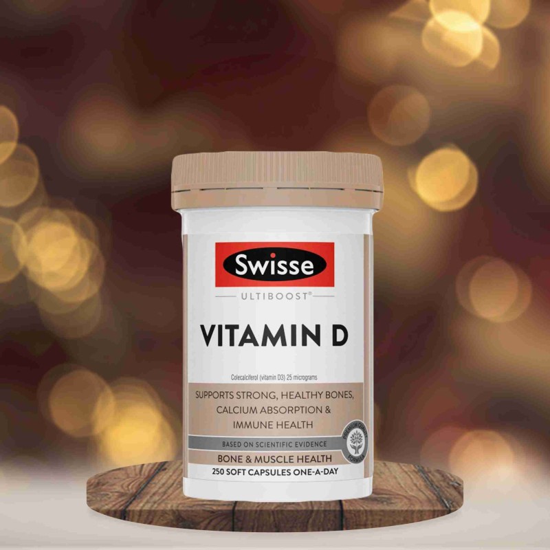 Swisse Ultiboost Vitamin D 250 Capsules