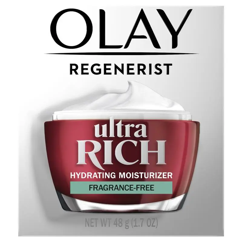 Olay Regenerist Ultra Rich Hydrating Cream Fragrance Free 48g