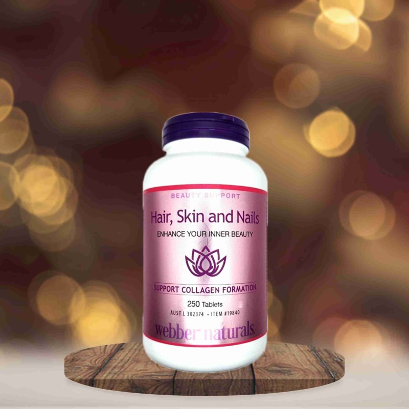Webber Natural Hair,Skin,Nail 250 tab