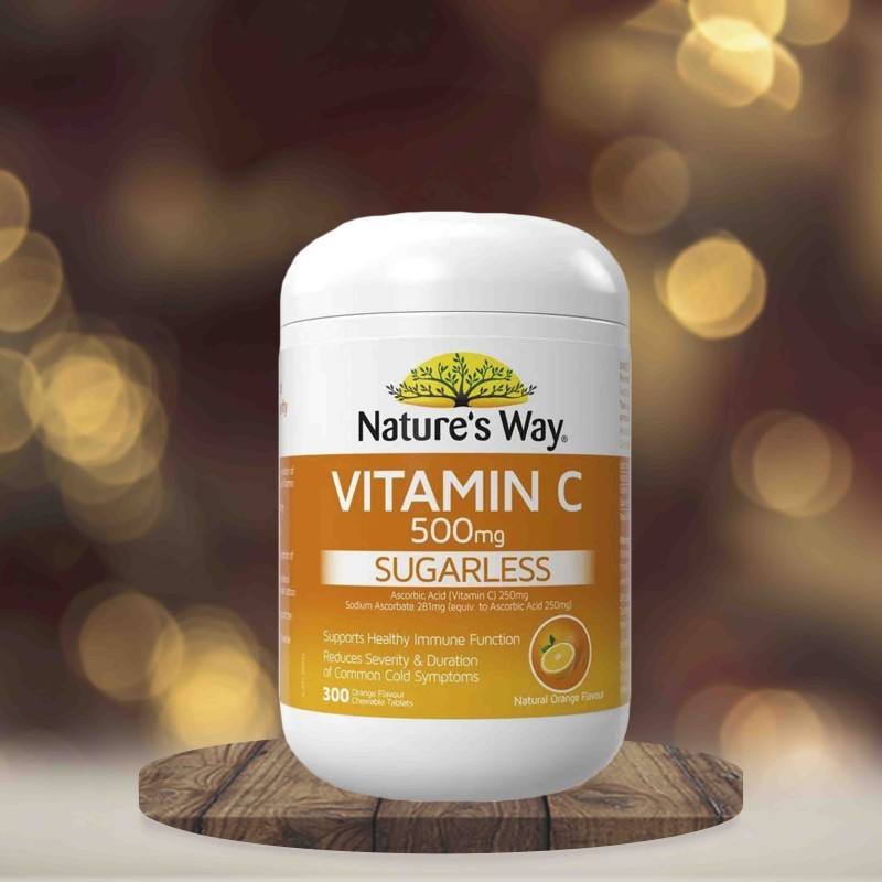 Nature's Way Vitamin C 500mg 300 Tablets