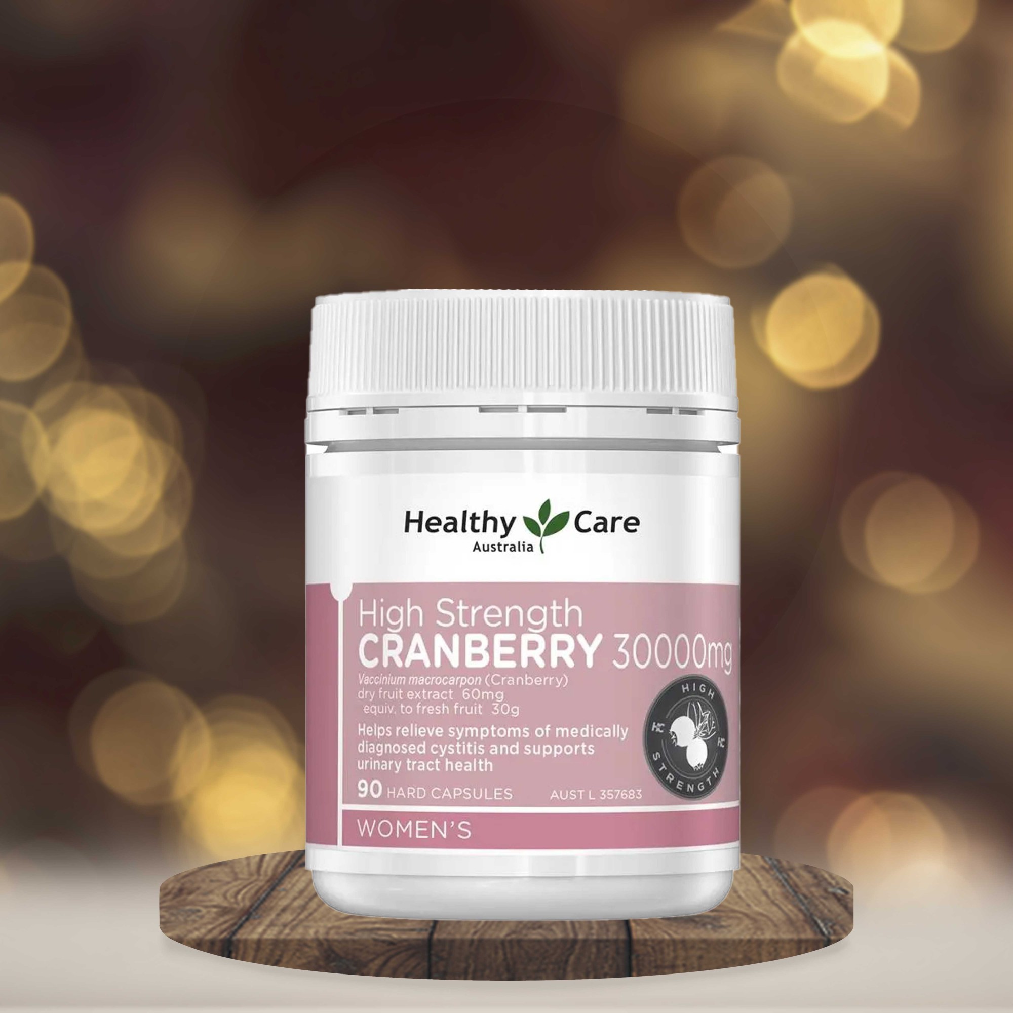 Healthy Care High Strength Cranberry 30000mg 90 Capsules