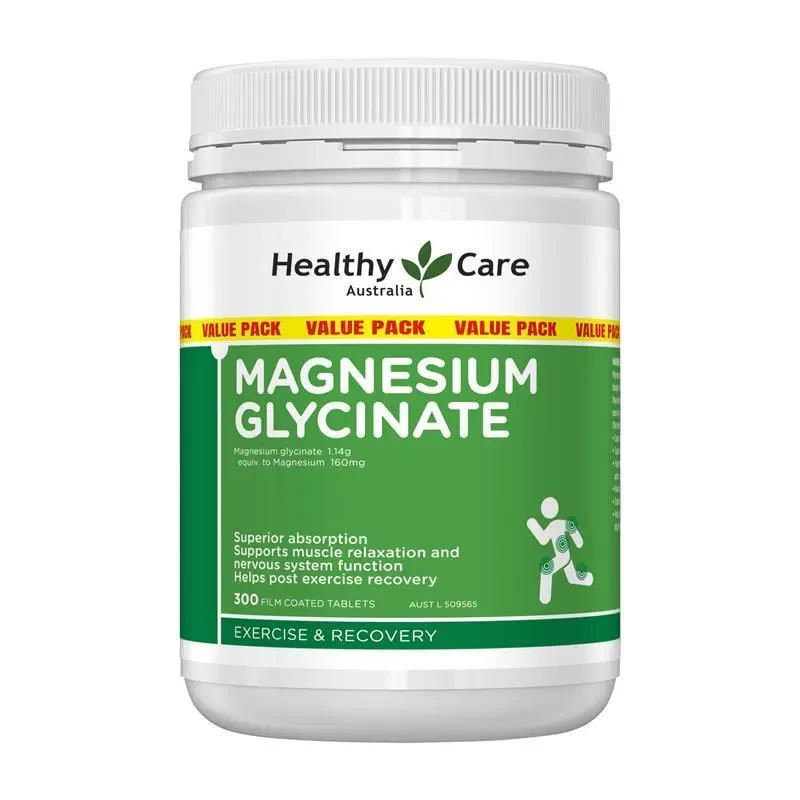 Healthy Care Magnesium Glycinate 300 Tablets