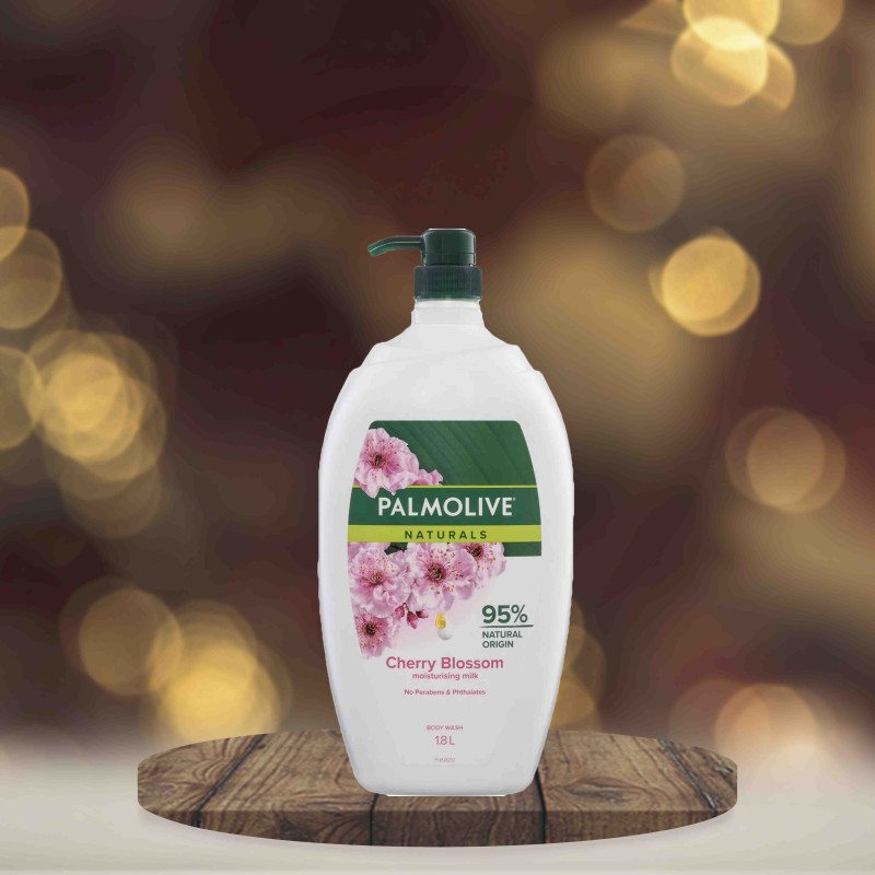 Palmolive Body Wash Shower Gel Naturals Cherry Blossom 1.8l