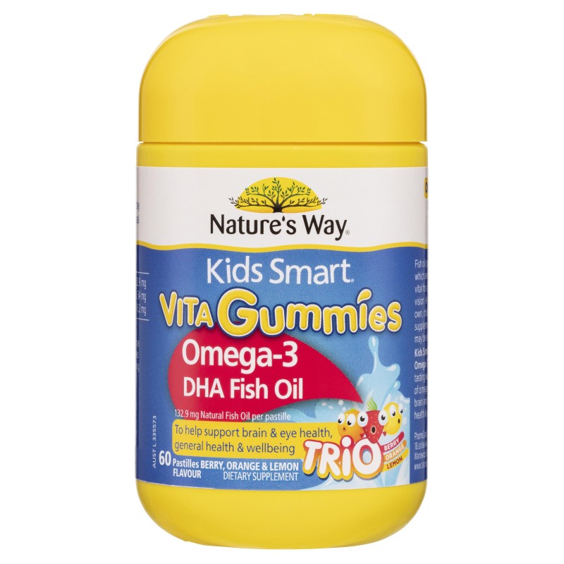 Nature’s Way Kids Smart Vita Gummies Omega-3 DHA Fish Oil