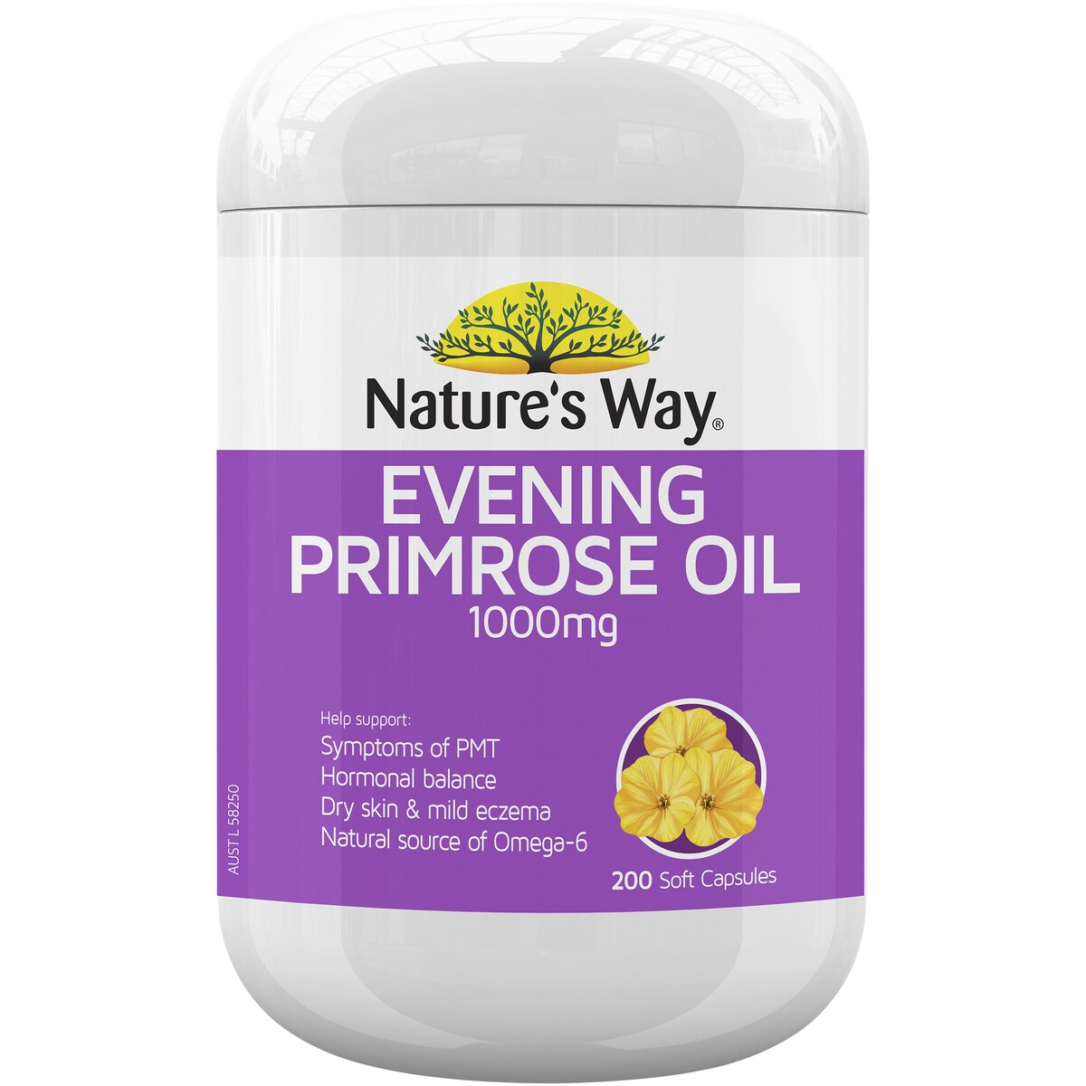 Nature's Way Evening Primrose Oil 1000mg 200 Capsules