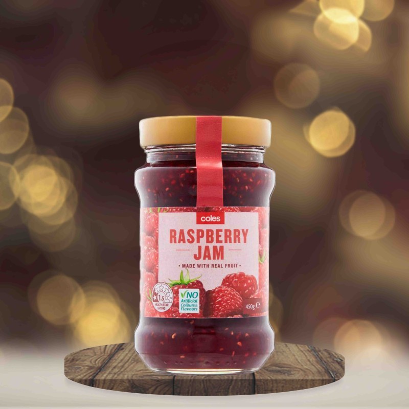Coles Raspberry Jam | 450g
