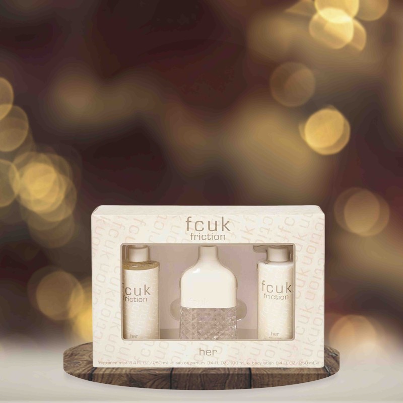 Fcuk Friction Her 100ml 3 Piece Set