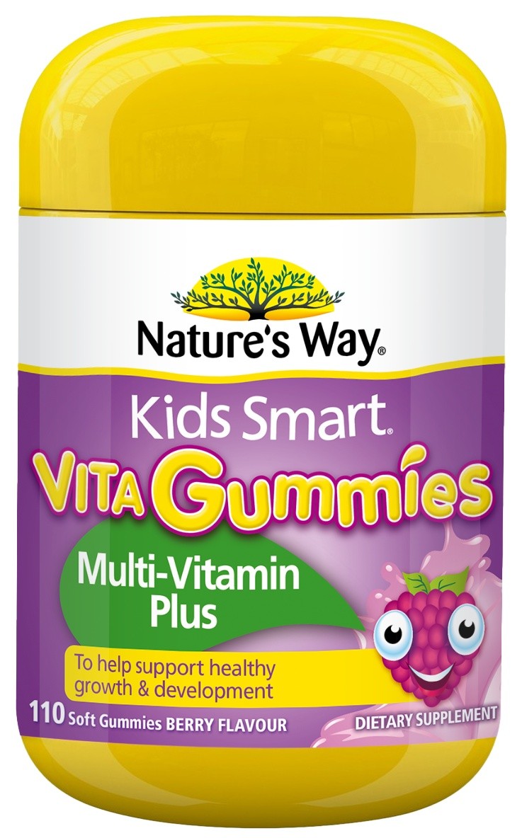 NATURE’S WAY KIDS SMART VITA GUMMIES MULTI-VITAMIN + VEGIES 60s