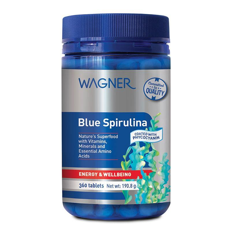 Wagner Blue Spirulina 500mg 360 Tablets