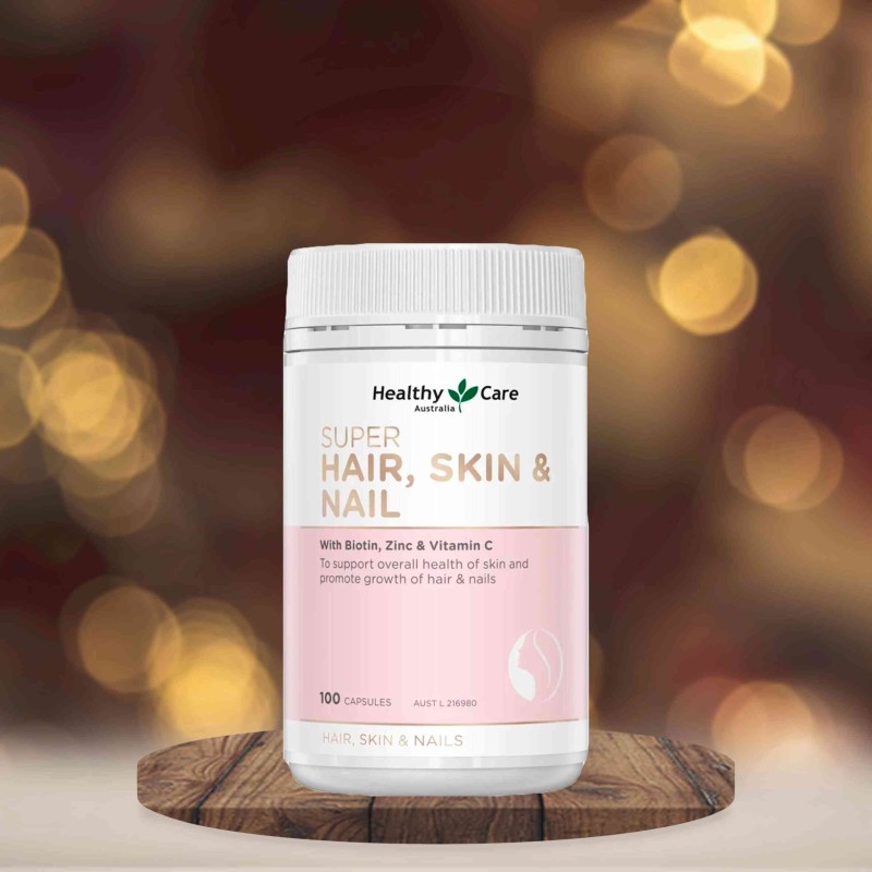 Healthy care super hair skin & nails 100 capsules