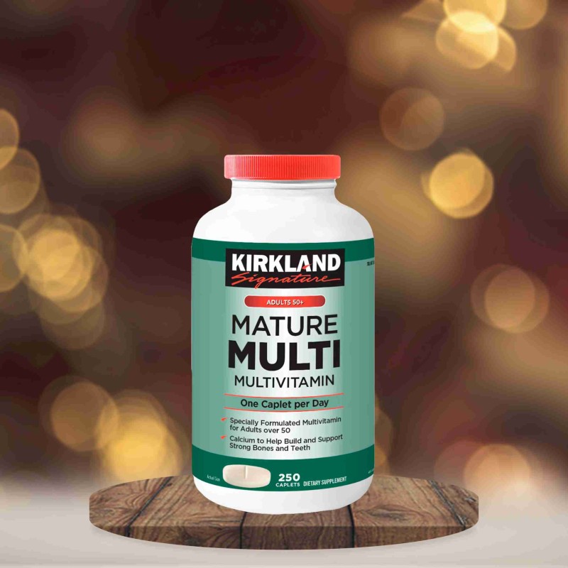 Kirkland Signature Mature Multi Vitamin 250 Tablets
