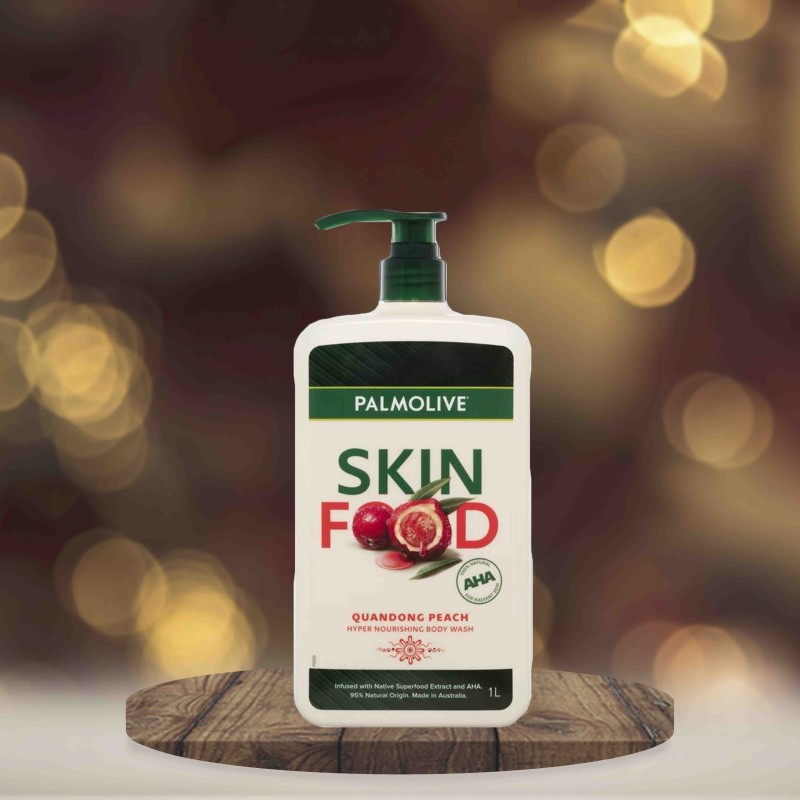 Palmolive Skin Food Quandong Peach Body Wash 1 L