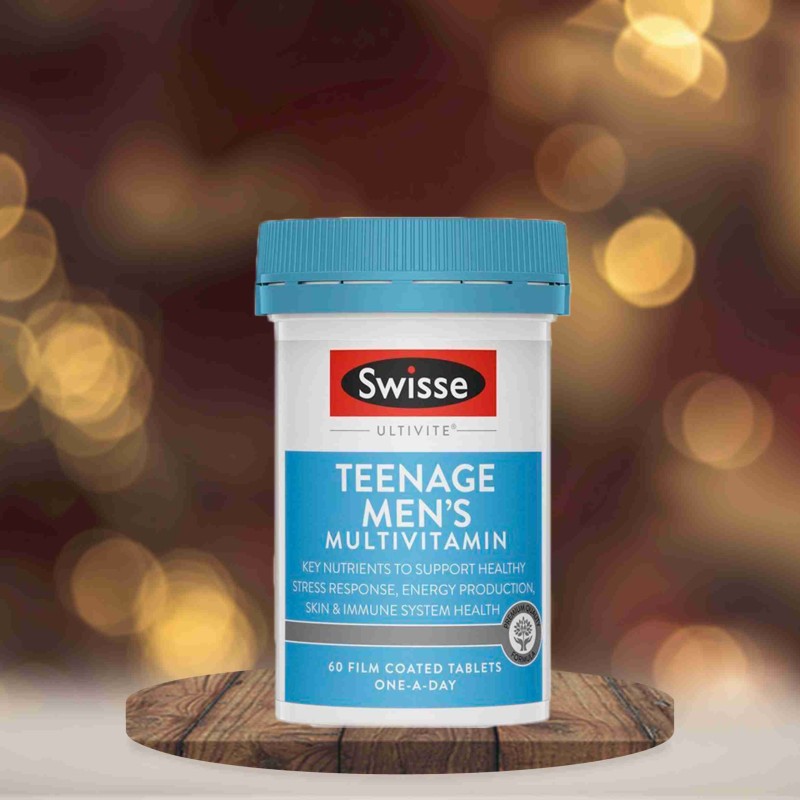 Swisse Teenage Ultivite Men's Multivitamin 60 Tablets
