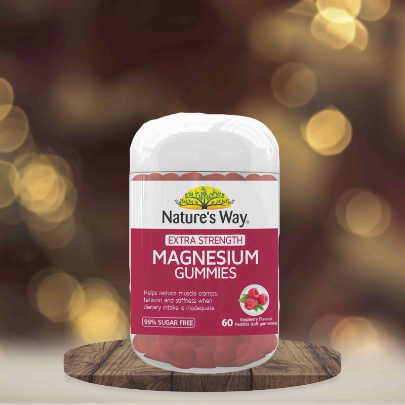 Nature's Way Extra Strength Magnesium Gummies 60 Pack