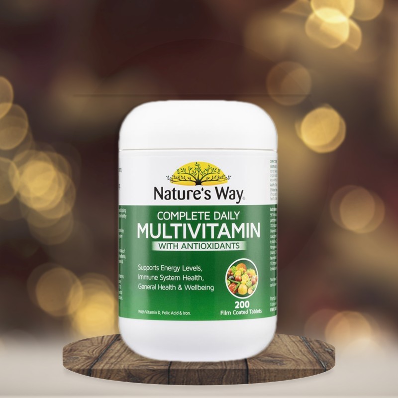 Nature's Way Complete Daily Multivitamin 200 Tablets