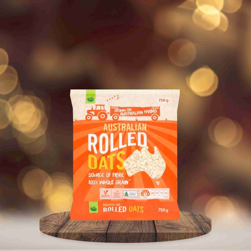 Woolworths Australian Rolled Oats 750g