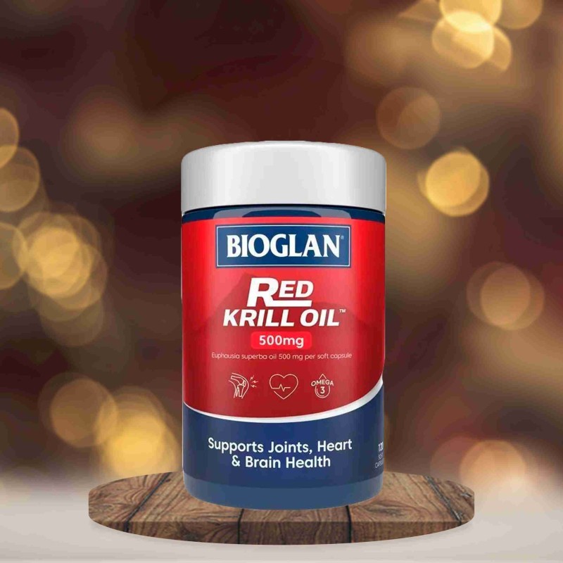 Bioglan Red Krill Oil 500mg 120 Soft Capsules