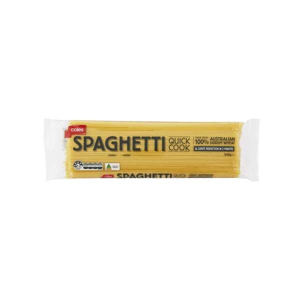 Coles Drum Wheat spaghetti 500g