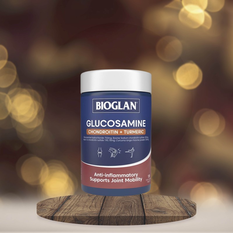 Bioglan Glucosamine Chondroitin and Turmeric 120 Tablets