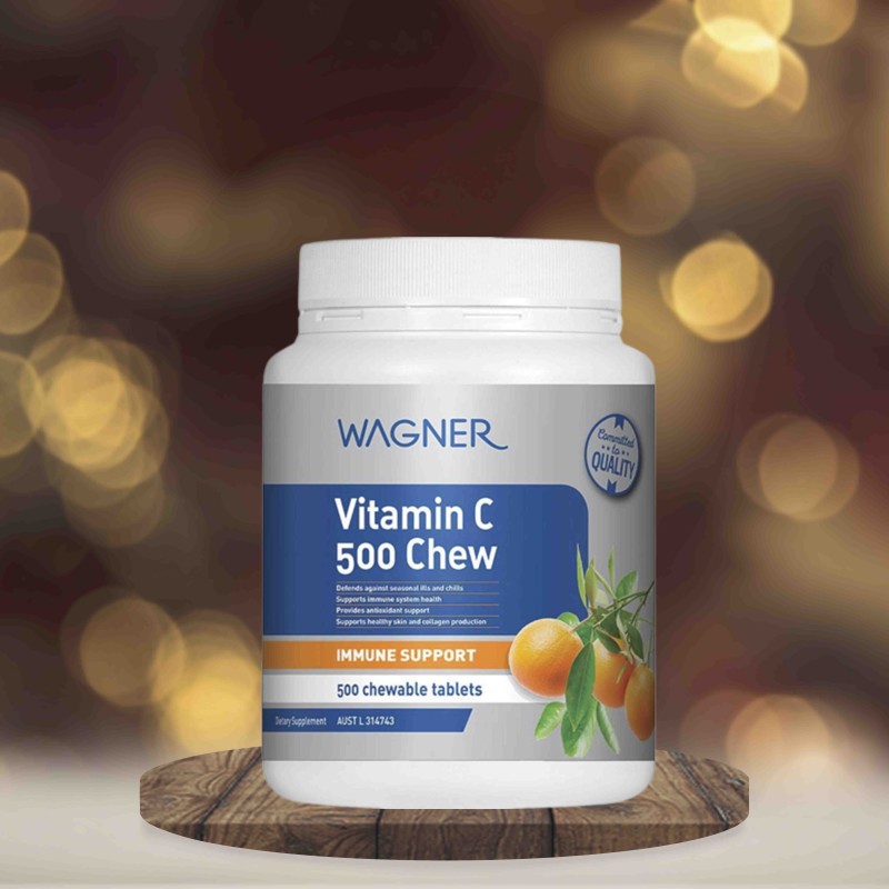 Wagner Vitamin C 500mg Chewable 500 Tablets