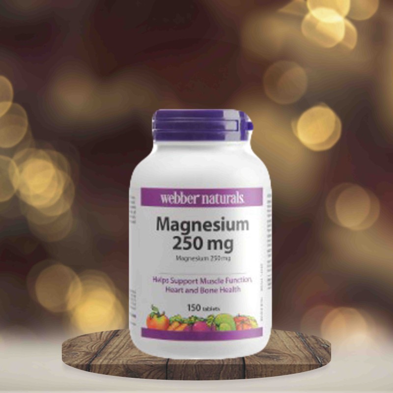 Webber Natural Magnesium 250mg 150 tab