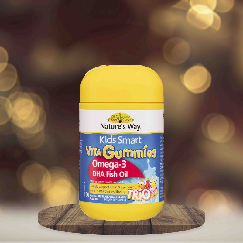 Nature’s Way Kids Smart Vita Gummies Omega-3 DHA Fish Oil