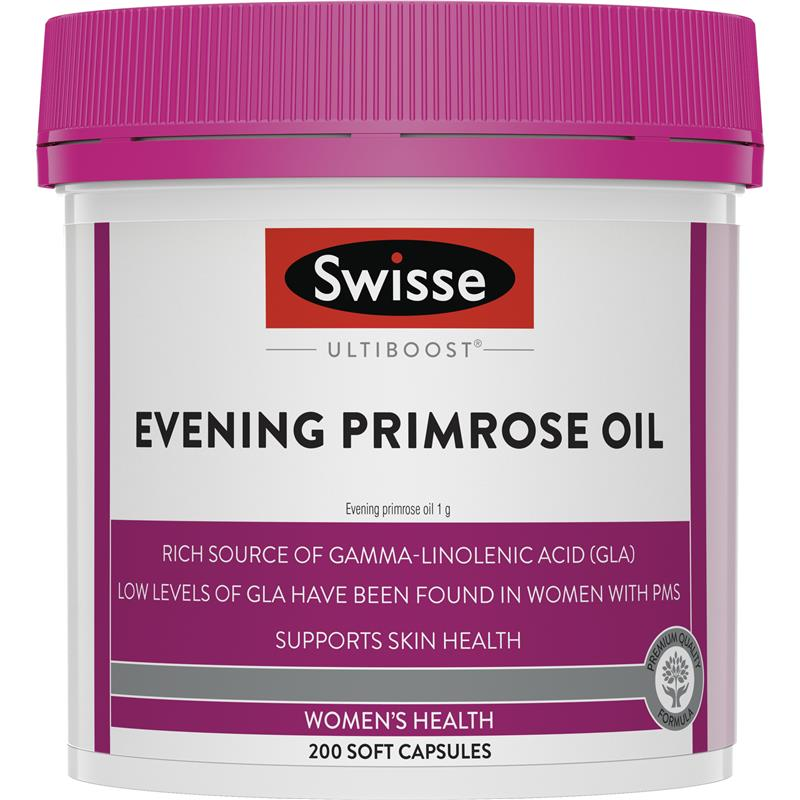 Swisse Ultiboost Evening Primrose Oil 200 Capsules