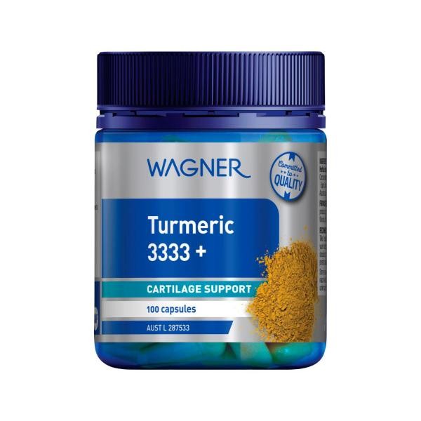 Wagner turmeric 3333 - 100 Capsules