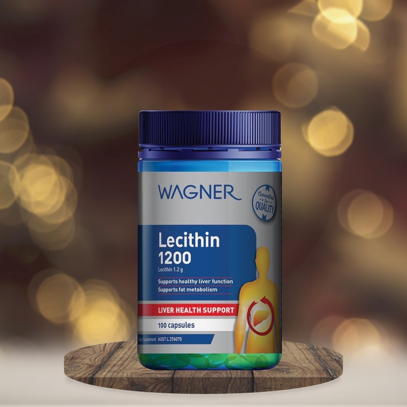 Wagner Lecithin 1200 100 Capsules