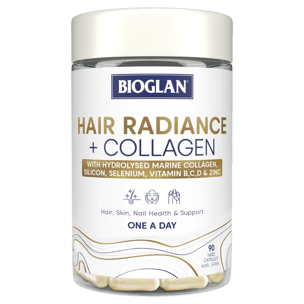 Bioglan Hair Radiance + Collagen 90 Capsules