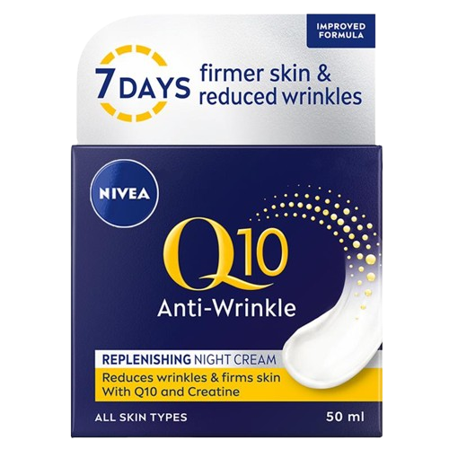 NIVEA Q10 Anti-Wrinkle Night Cream 50ml