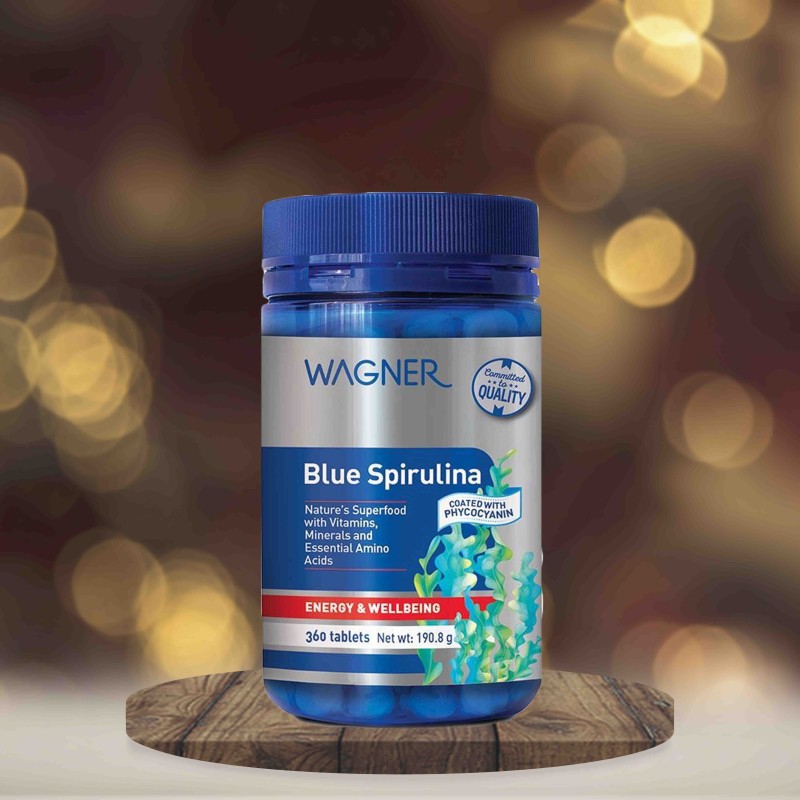 Wagner Blue Spirulina 500mg 360 Tablets