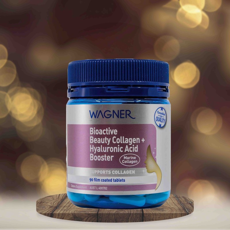 Wagner Bioactive Beauty Collagen + Hyaluronic Acid Booster 90 Tablets