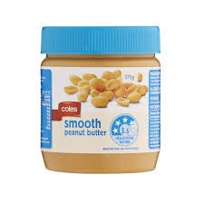 Coles Peanut Butter Smooth Spread 375g