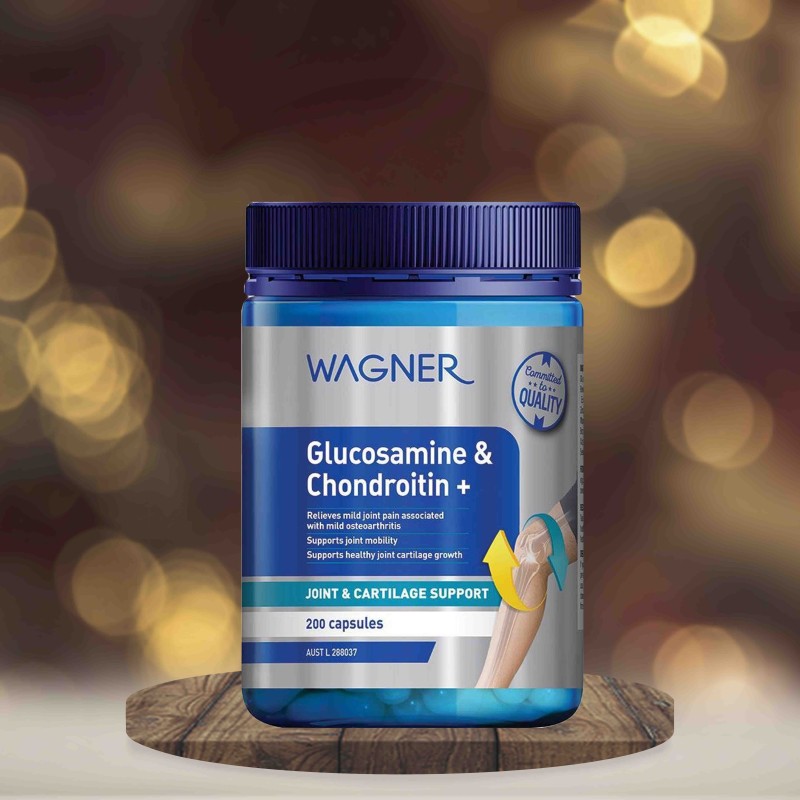 Wagner Glucosamine & Chondroitin + 200 Capsules