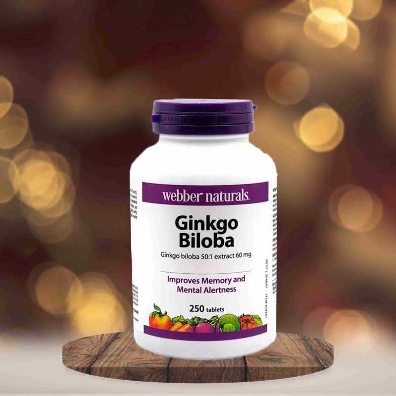 Webber Natural Ginkgo Biloba 250 Tablet