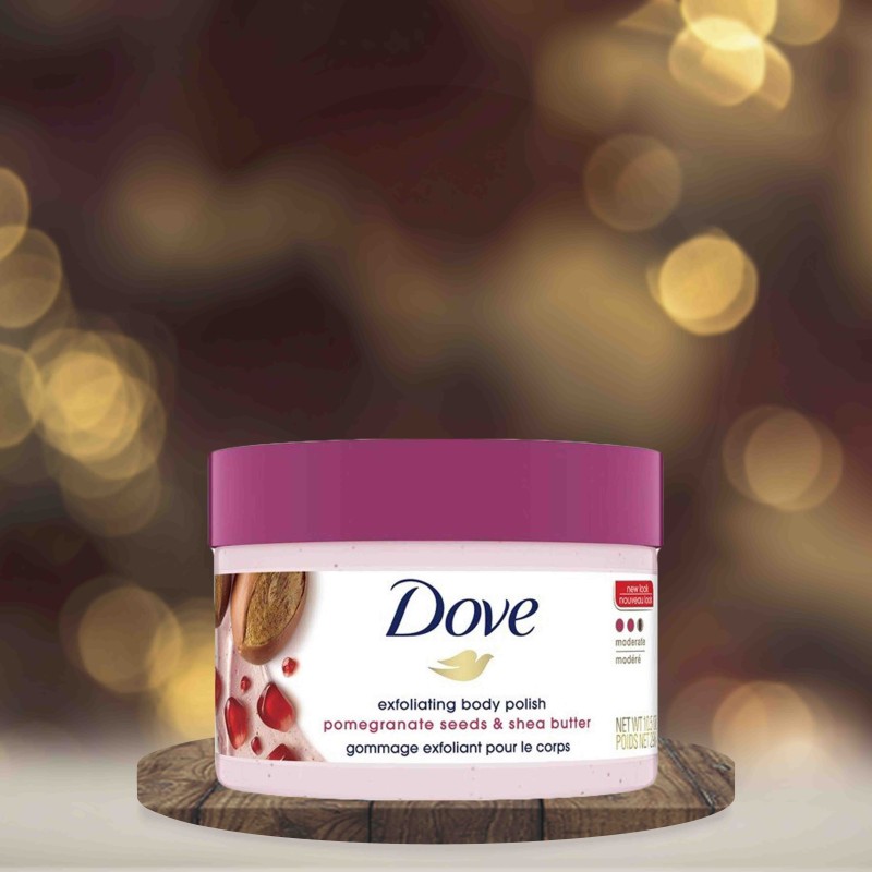 Dove Exfoliating Body Polish Pomegranate and Shea Butter 298g
