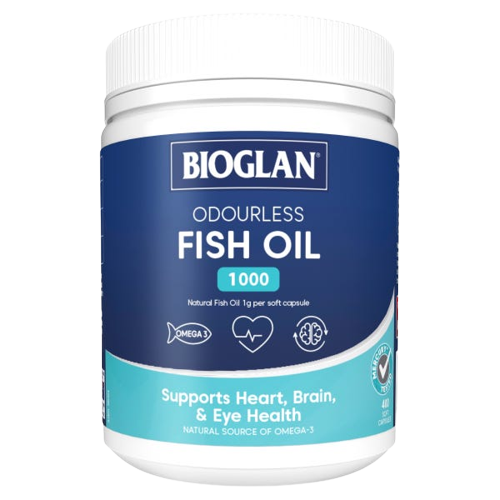 Bioglan Odourless Fish Oil 1000 - 400 soft capsules