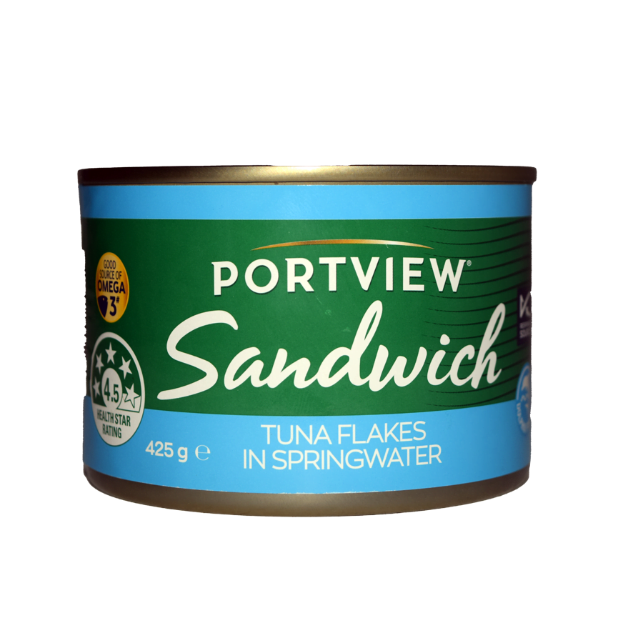 Portview Sandwich Tuna Flakes In Springwater 425g