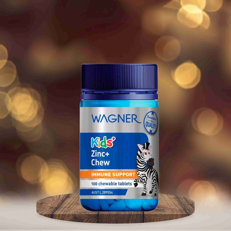 Wagner Kids Zinc Plus Chewable 100 Tablets