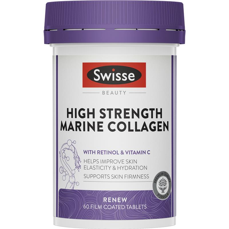 Swisse Beauty High Strength Collagen 60 Tablets