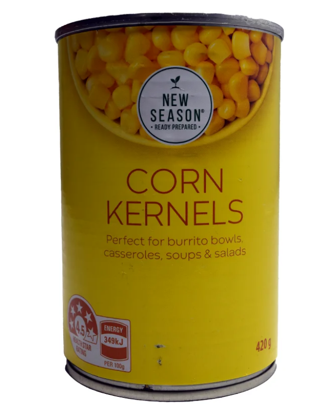 New Season Corn Kernels 420g