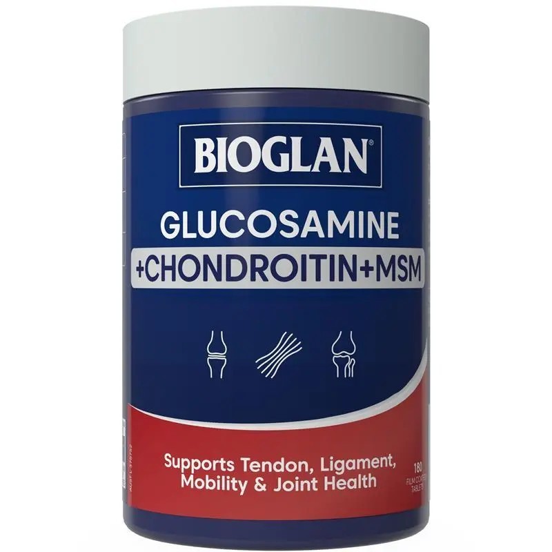 Bioglan Glucosamine Chondroitin + MSM 180 Tablets