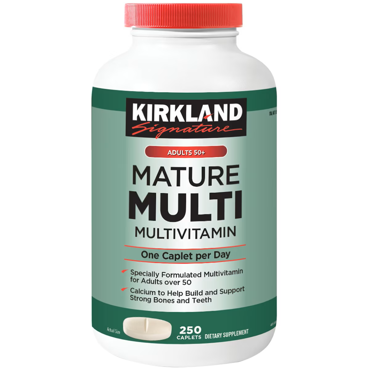 Kirkland Signature Mature Multi Vitamin 250 Tablets