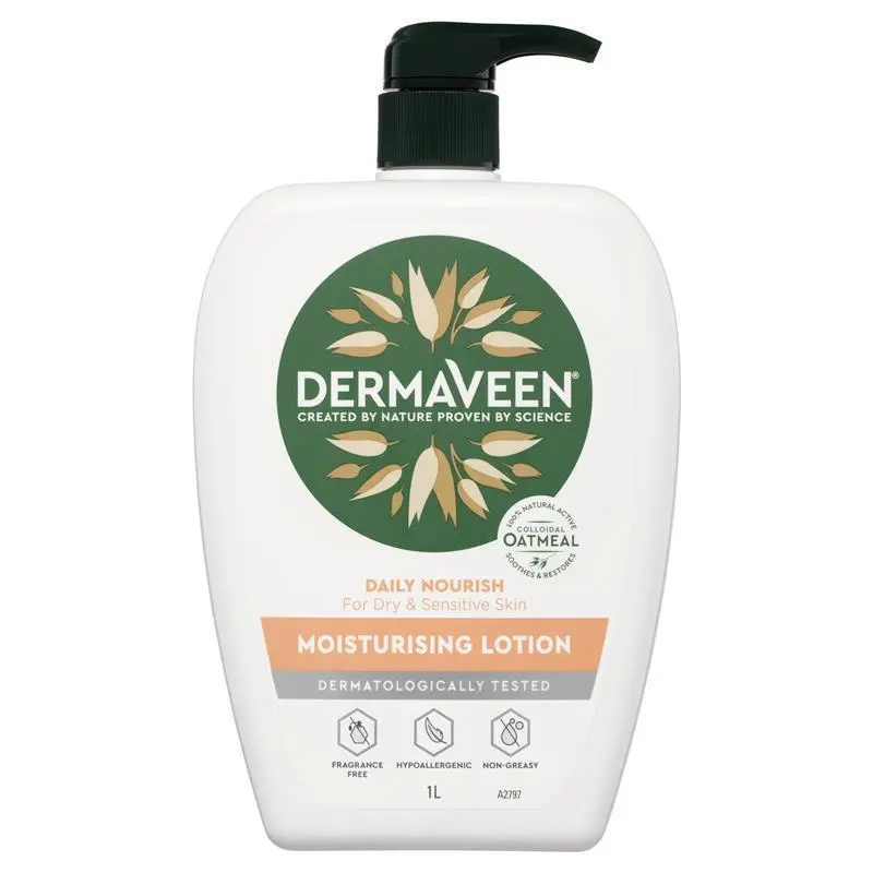 DermaVeen Daily Nourish Moisturising Lotion 1L