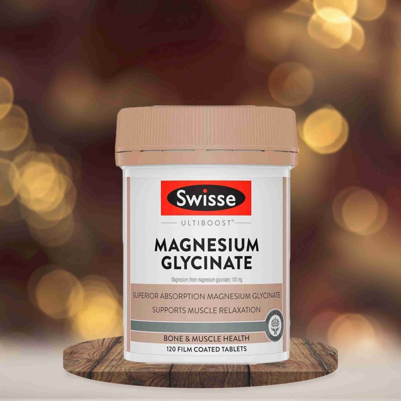 Swisse Ultiboost Magnesium Glycinate 120 Tablets
