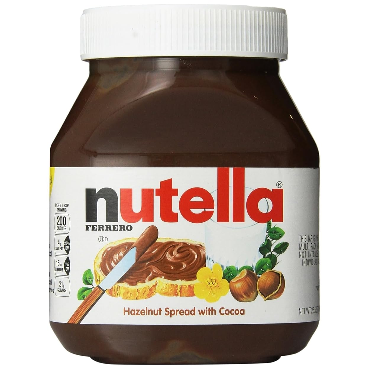 Nutella Hazelnut Spread with Cocoa 375g